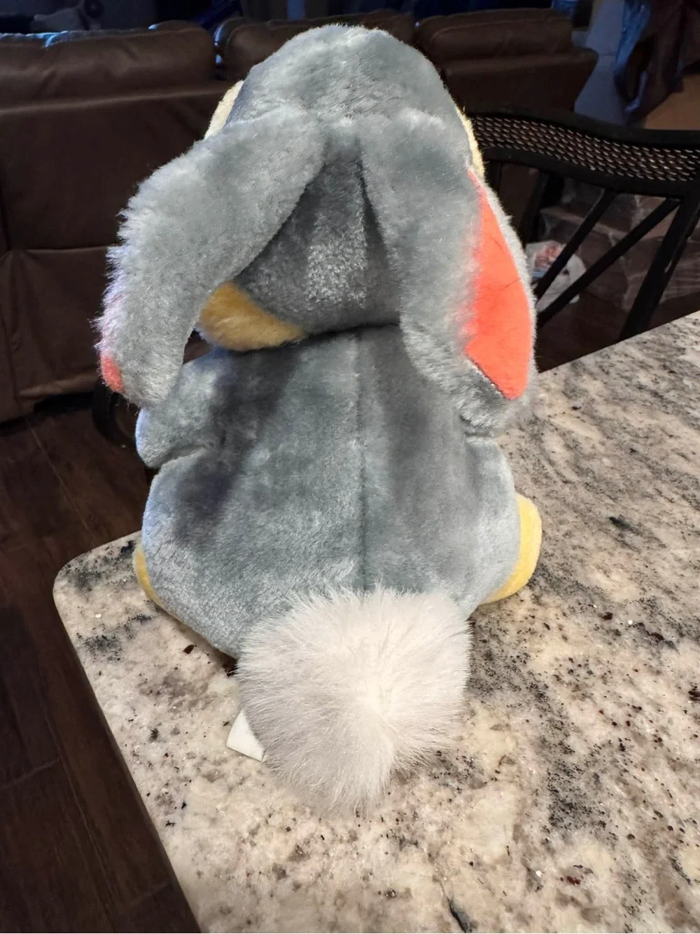 VINTAGE DISNEY 1980s-1990s 10-11 inch Disney Thumper plush from the movie Bambi